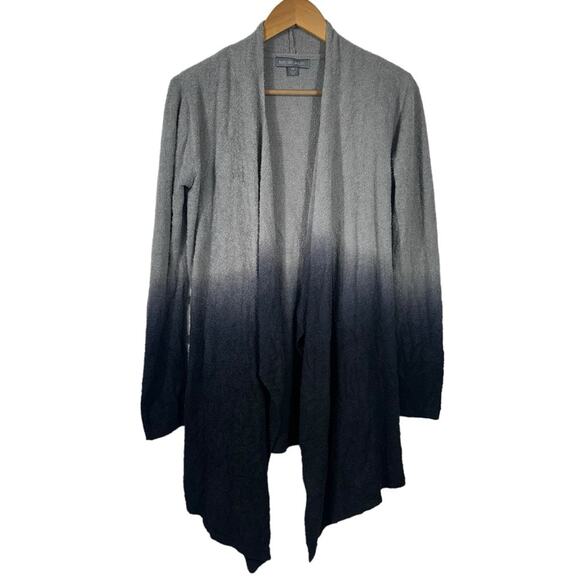 Barefoot Dreams Ombre Asymmetrical Cardigan Size Small - Picture 3 of 12